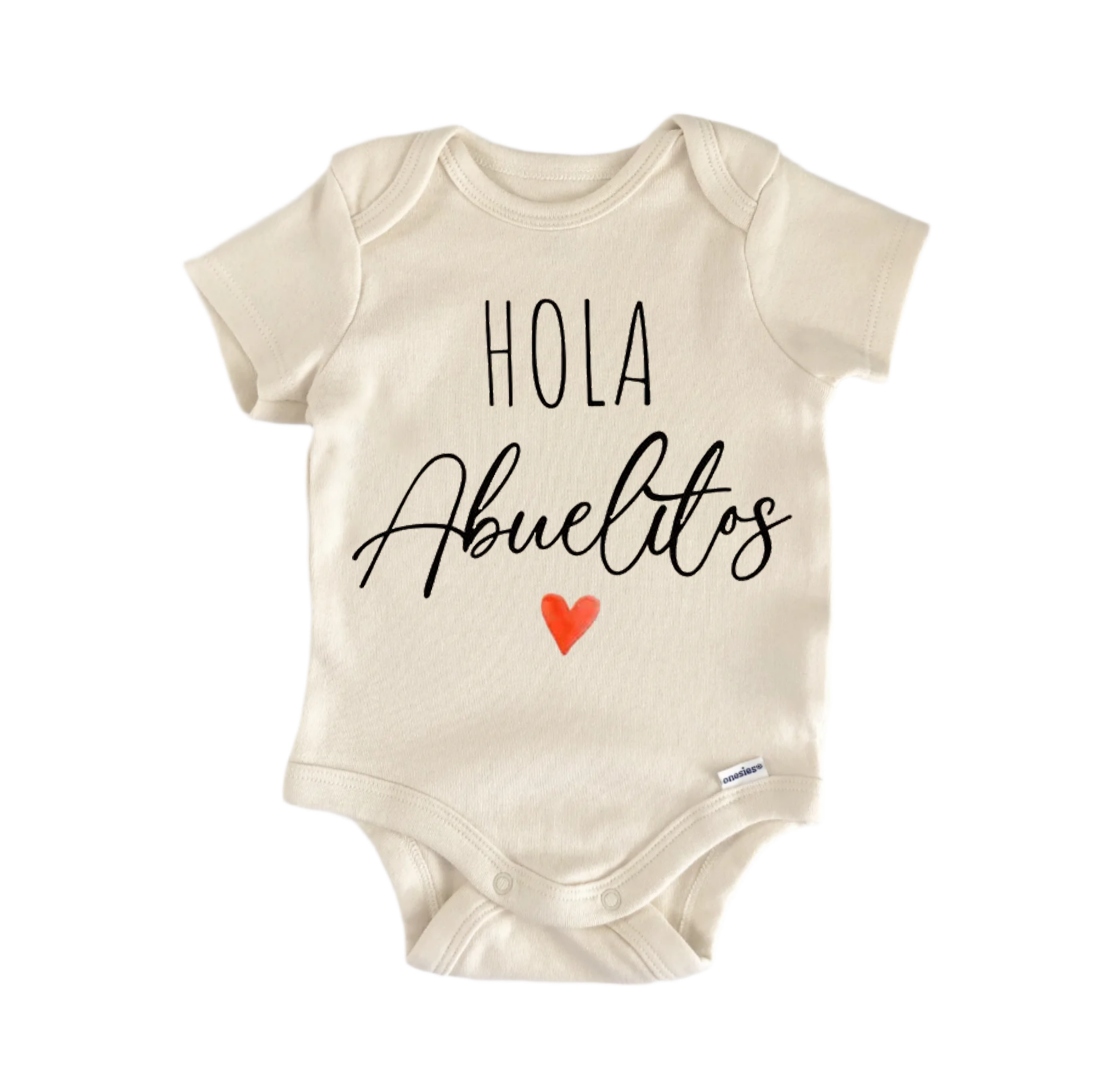 Hola Spanish Abuelitos Newborn Baby Onesie® Bodysuit