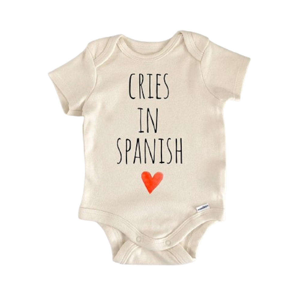 Spanish Mexican Newborn Baby Onesie® Bodysuit