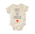 Spanish Mexican Newborn Baby Onesie® Bodysuit