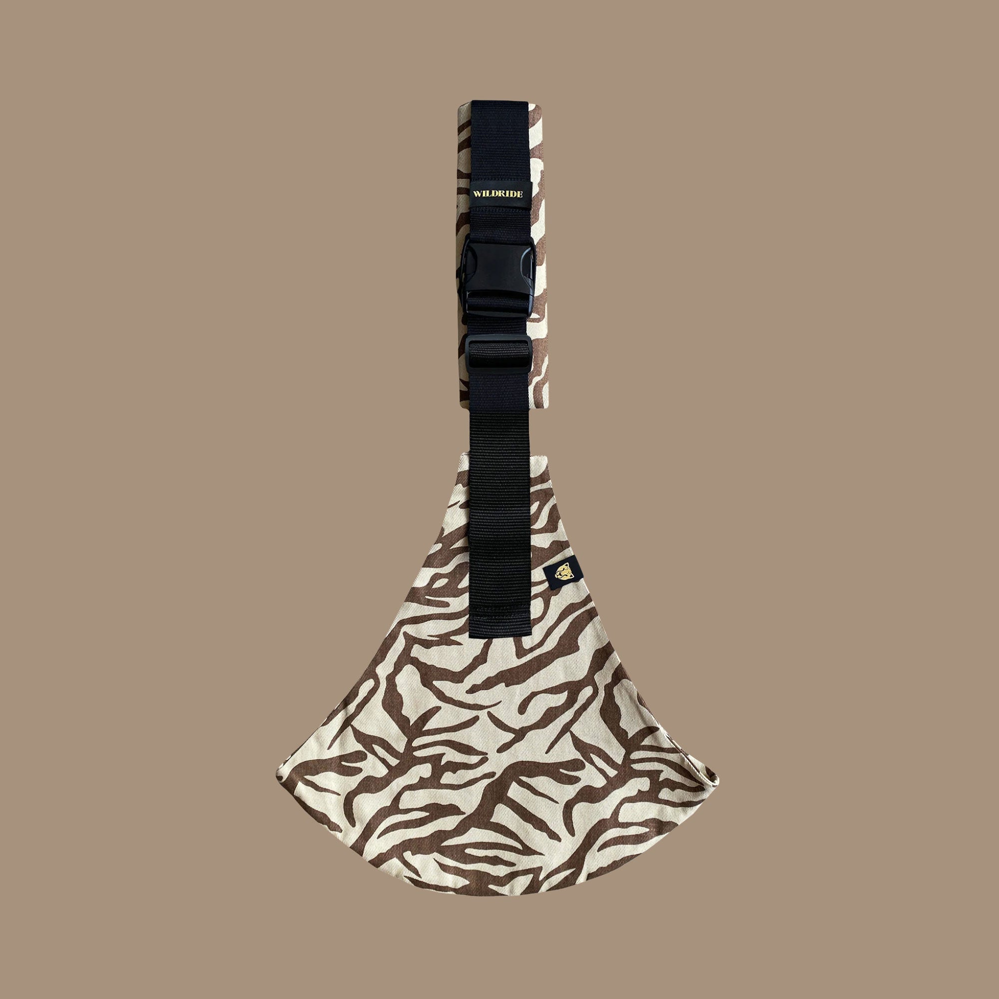 Toddler Carrier Brown Zebra Print